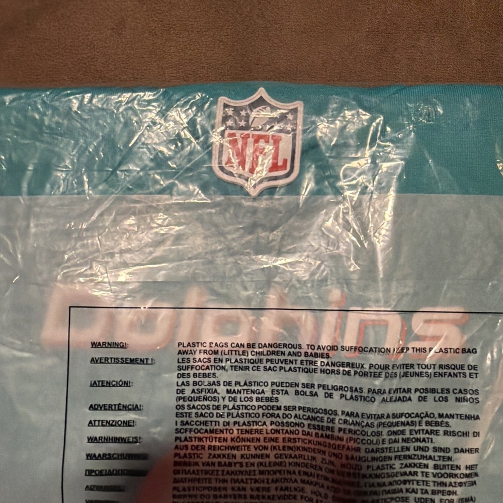 Nike Tua Tagovailoa Aqua Miami Dolphins Player Game Jersey 2XL MSRP $129.99 - Picture 5 of 6